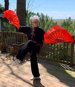 Double Fan  Tai Chi Form